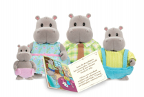 014229 LI'L WOODZEEZ HIPPO FAMILY