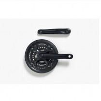 CS-51 -AB AVALANCHE CHAINWHEEL 22T 32T 42T BLK 152MM