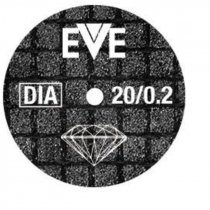 EVE FIBERCUT DISC FOR ZIRCONIA 20x0.2