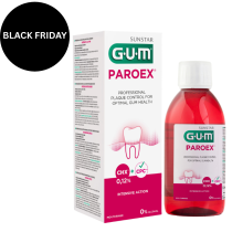GUM PAROEX INTENSIVE ACTION MOUTHRINSE 0.12% 300ML