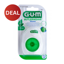 GUM WEAVE, WAXED, MINT DENTAL FLOSS 54.8M