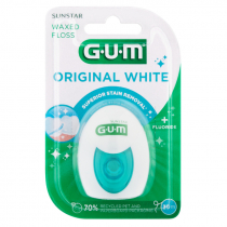 G.U.M ORIGINAL WHITE FLOSS 30M