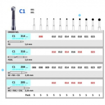 HORICO TUNGSTEN CARBIDE BUR