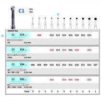 HORICO TUNGSTEN CARBIDE BUR