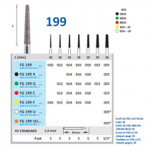 HORICO DIAMOND ROUND END TAPERED BUR