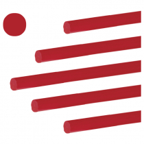 YETI WAX, SPRUE STICK, ROUND, RED, HARD, 2,5MM