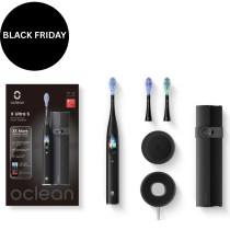 OCLEAN X ULTRA DIGITAL SONIC TOOTHBRUSH SET BLACK