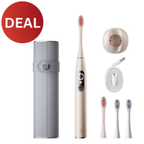 OCLEAN X PRO DIGITAL SONIC TOOTHBRUSH SET GOLD
