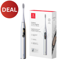 OCLEAN X PRO DIGITAL SONIC TOOTHBRUSH SILVER