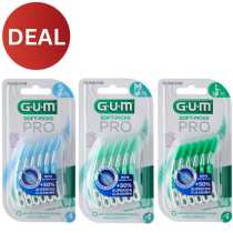 GUM SOFT-PICKS PRO 30PCS