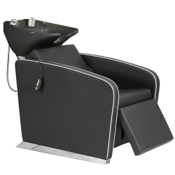 CORAL Wash Station - Black (With Extendable Footrest)-Black