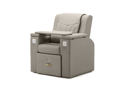 TROJAN Pedicure Spa Chair - Deluxe Grey