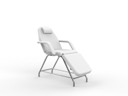 Body Couch/Facial Chair 3 part - White (181cm Long x 62cm/82