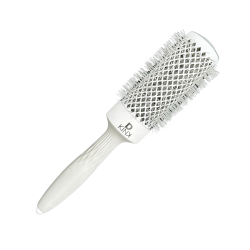 DKINK *Lustra* Ionic Thermal Styler Brush (Grey/White)-43mm