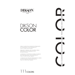 Dikson Color Extra Chart SMALL 2023
