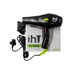 IHT Hair Dryer - Professional Hand Held Dryer - Black