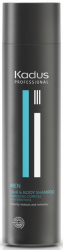 ***KADUS Men's Hair And Body Shampoo 250ml
