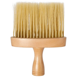 Neck Brush with Natural Bristle & Wooden Handle (HS33139-1)