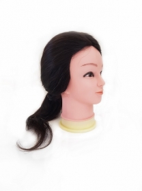 Mannequin Head - 22" 100% Human Hair, Female Caucasian