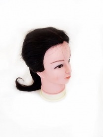 Mannequin Head - 18" 100% Human Hair, Female Caucasian