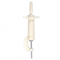 *Table Clamp for Mannequin Head - White