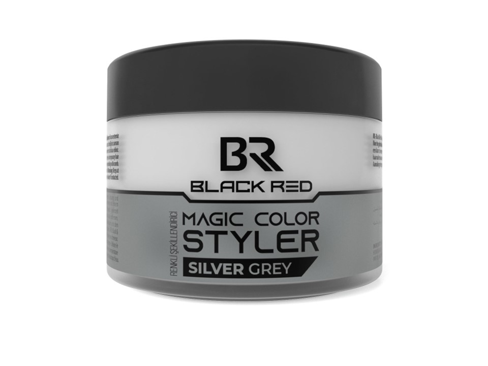 BLACKRED Magic Color Styler Wax - Silver Grey 100ml