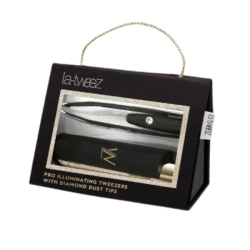 *La - Tweez - Pro Illuminating Tweezers - Black & Carry Case