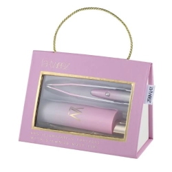 *La - Tweez - Pro Illuminating Tweezers - Pink Ombre & Carry