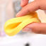 Facial Sponges-Pack 50 (25 Pairs)-Expands when Wet-Yellow