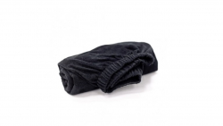 Towelling Boob Tube - Black