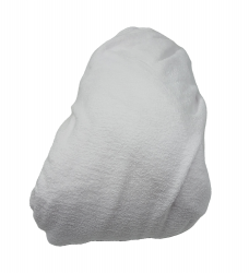 Bed Cover LRG with Face Hole - White