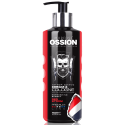 OSSION Premium Barber Aftershave Cream Cologne Red 400ml