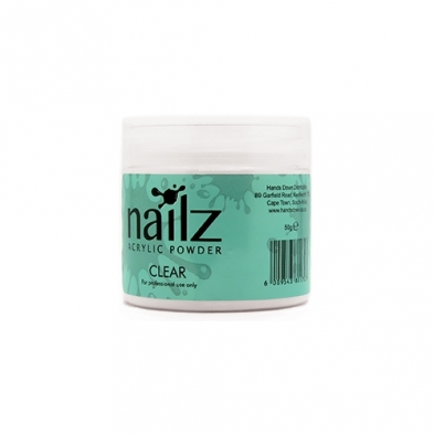 Nailz Acrylic Powder Clear 50g