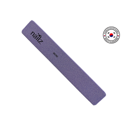 NAILZ Sponge File - Rectangular Purple 80/80 [Korean]