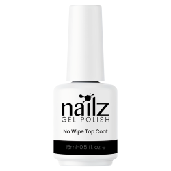 Nailz Gel Polish 15ml (No Wipe Top Coat)