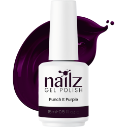 Nailz Gel Polish 15ml - 1489 - Punch it Purple
