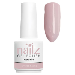 Nailz Gel Polish 15ml - 1300 - Pastel Pink