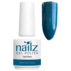 Nailz Gel Polish 15ml - 1712 - Teal Worx