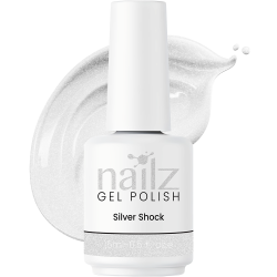Nailz Gel Polish 15ml - Silver Shock