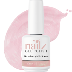 Nailz Gel Polish 15ml - Strawberry Milk Shake