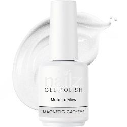NAILZ Gel Polish 15ml Magnetic Cat Eye- Metallic Mew
