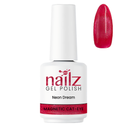 NAILZ Gel Polish 15ml Magnetic Cat Eye- Neon Dream