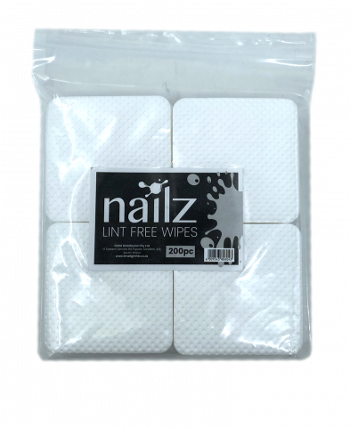 NAILZ Lint Free Nail Wipes - 200pc