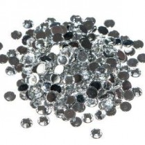 Sina Acrylic Gems - Silver - 1440pcs