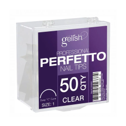 Perfetto Tips Clear Size 9 50pk - Gelish