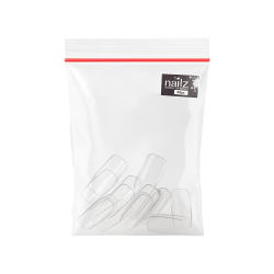 Nailz Full Cover Tips Refills-Coffin Medium (30pc)#4