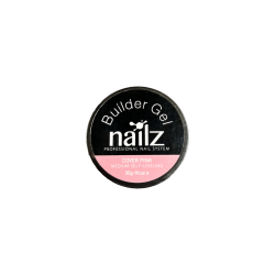 Nailz UV Builder Gel 30g Medium Self Levelling - Cover Pink