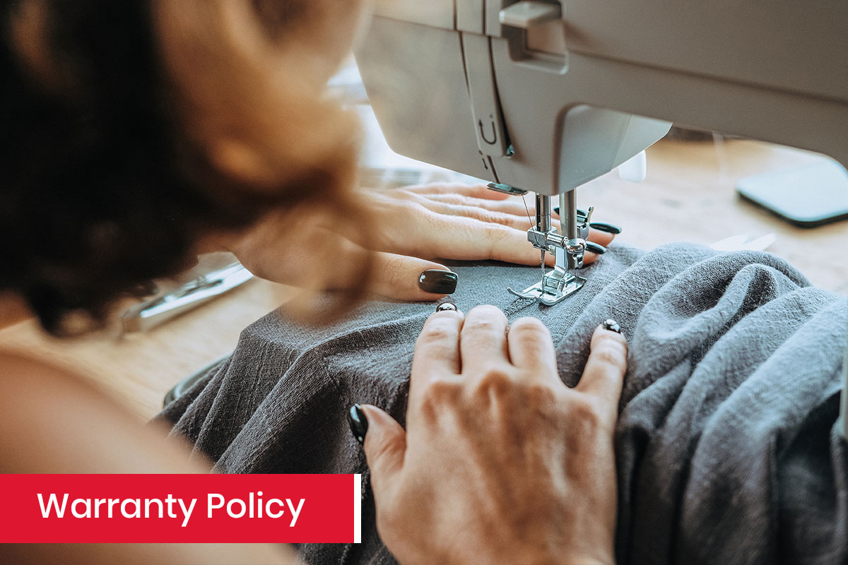 Elna Warranty Policy