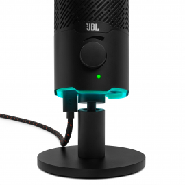 JBL Quantum Stream Dual Pattern Premium USB Microphone for Streaming, Recording and Gaming