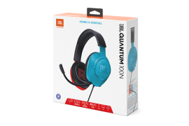 JBL QUANTUM 100N Wired over-ear gaming headset with detachable mic